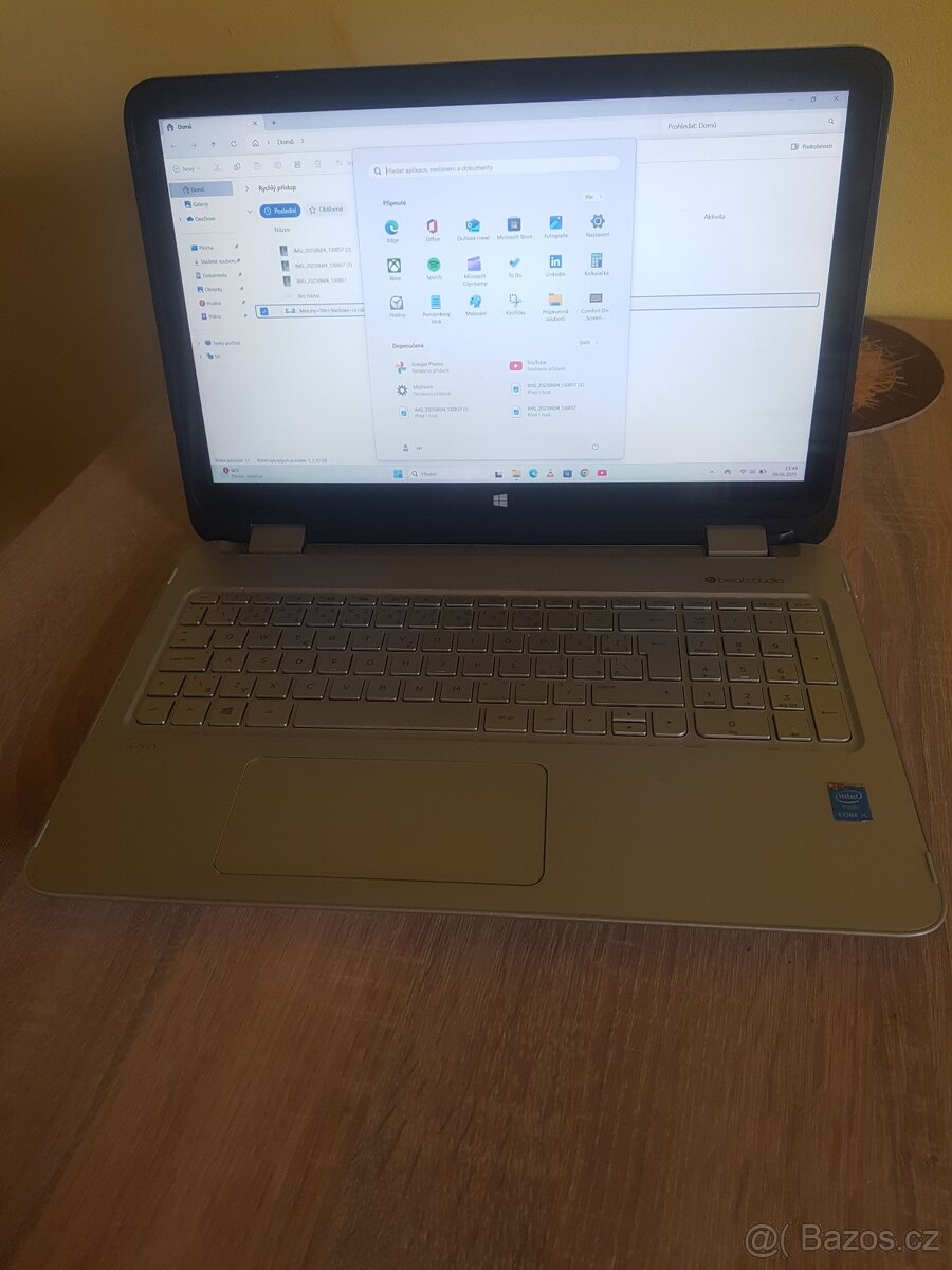 Notebook hp envy x360 dotykovy