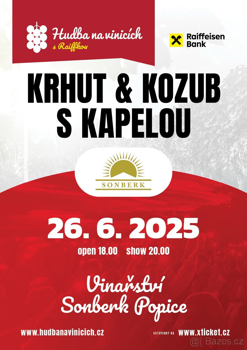 KRHUT a KOZUB s KAPELOU - SONBERK 26.6. 2025