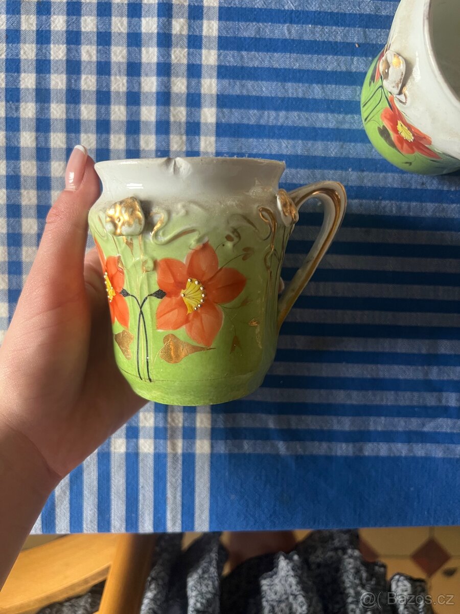 Hrnečky musterschutz kaltenhof starožitné