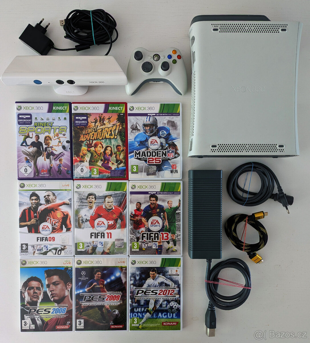 Xbox 360 + Kinect + sportovní hry ------PRAHA------