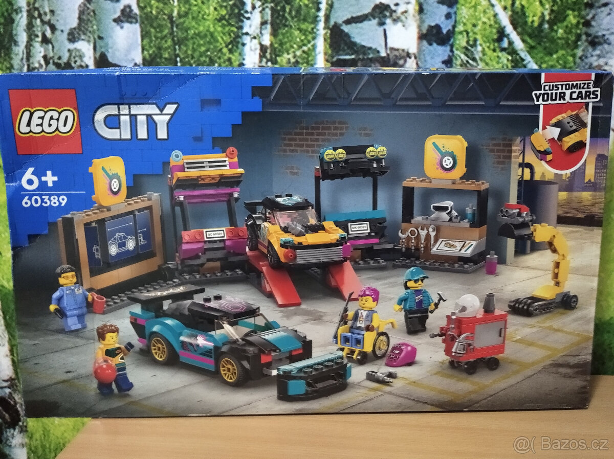 Lego City 60389 Tuningová autodílna NOVÉ