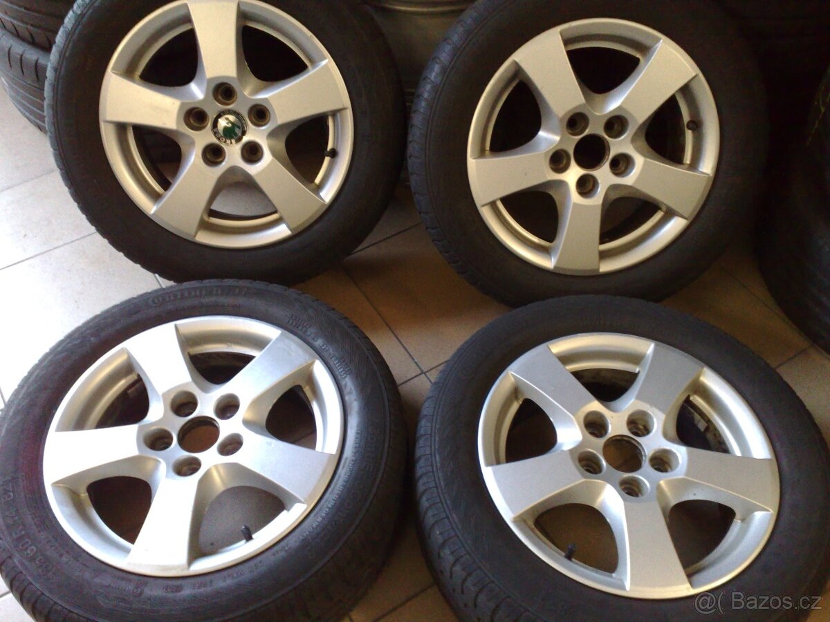 alu kola skoda 5x100 r14 original škoda 185/60/14