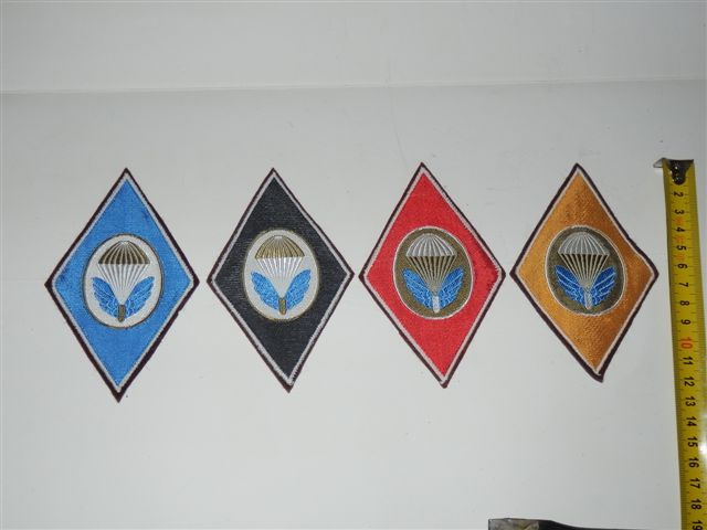 ČSLA-nepoužité výsadkářské nášivky