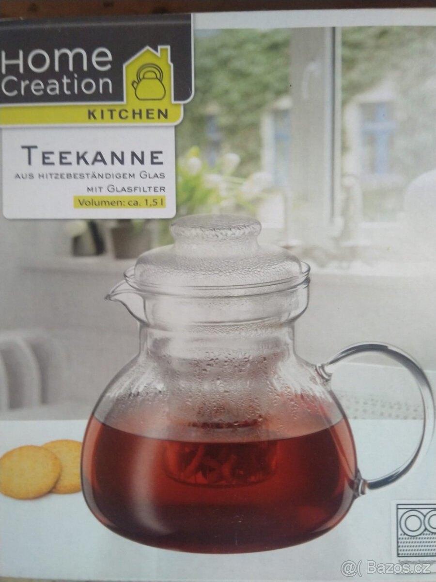 Nová, nepoužívaná konvice na čaj