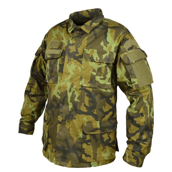 Blůza 95 letní se zeleným potiskem