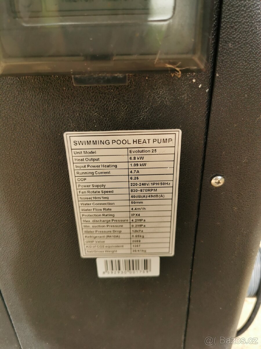 Tepelné čerpadlo Hanscraft Evolution 25