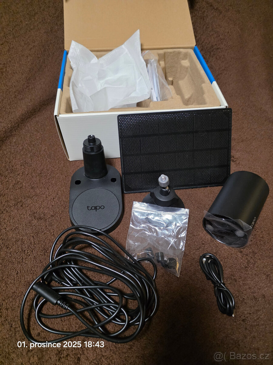 Solární IP kamera TP-Link Tapo C411 KIT