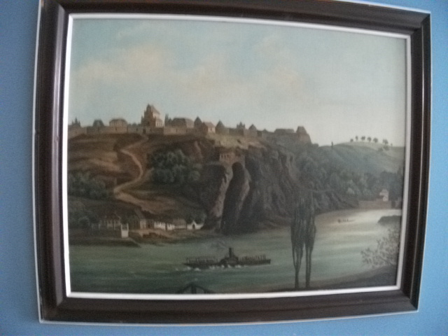 prodám krásný obraz parníku Vyšehrad
