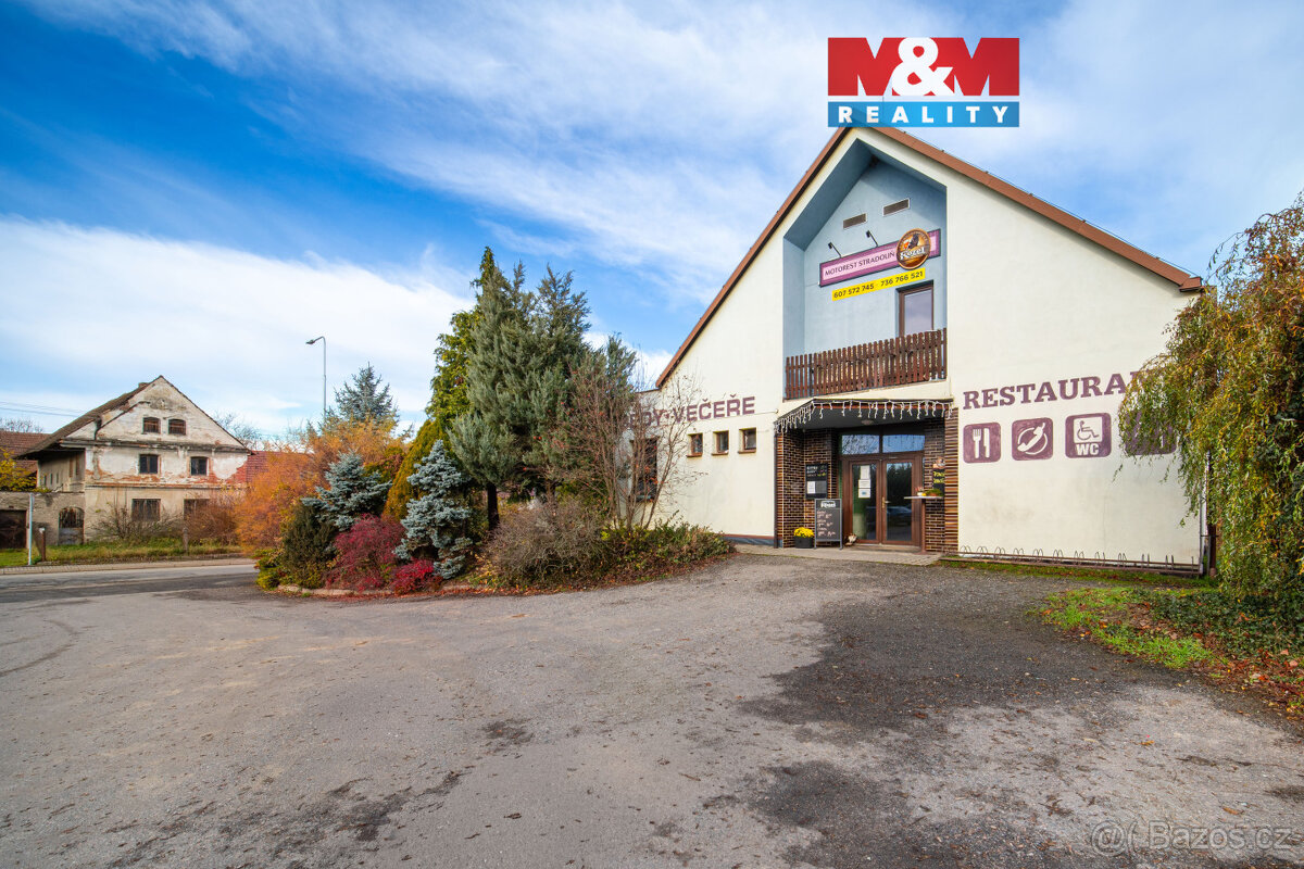 Prodej hotelu, penzionu, 3161 m², Stradouň