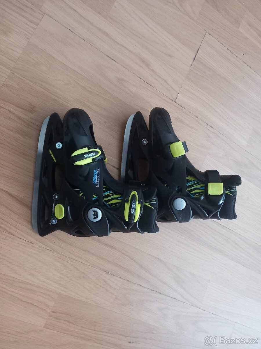 Dětské lední brusle.