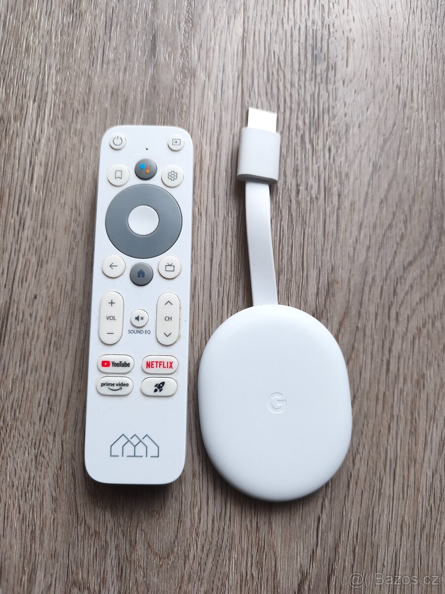 Google Chromecast 4 HD s Google TV