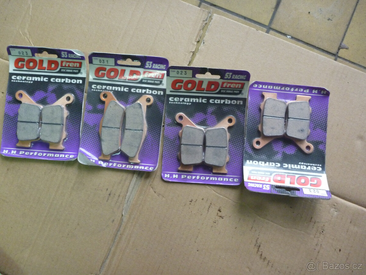 brzdové destičky na krosky