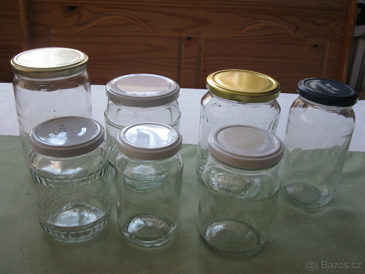 Prodám sklenice na zavařování