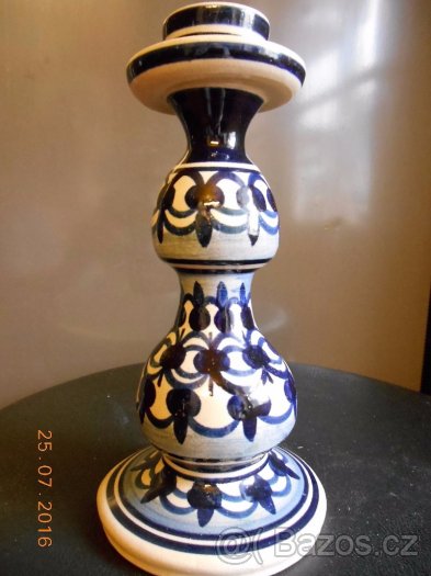 SVÍCEN KERAMICKÝ - RUČNÍ MALBA