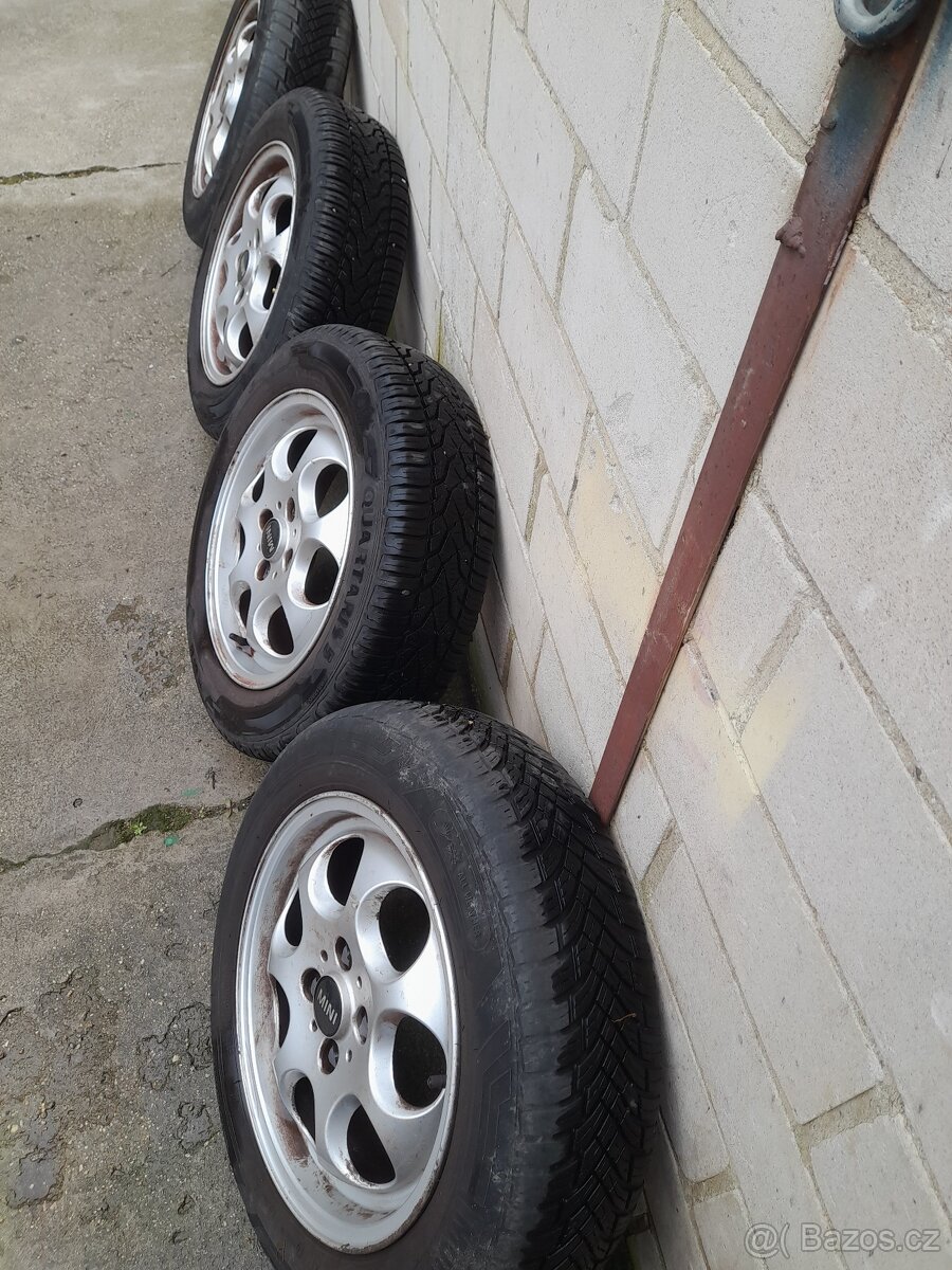 Sada hliníkových kola Mini one r50