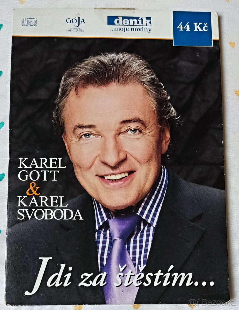 Jdi za štěstím -Karel Gott a Karel Svoboda CD