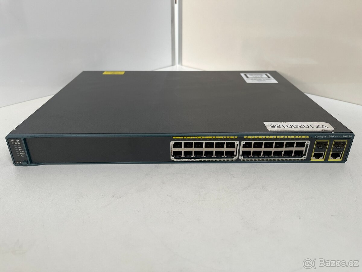 Kvalitní switch Cisco 2960 PoE-24