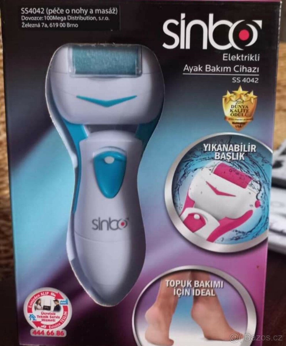 Elektrický, válečkový pilník na baterie, použitý párkrát