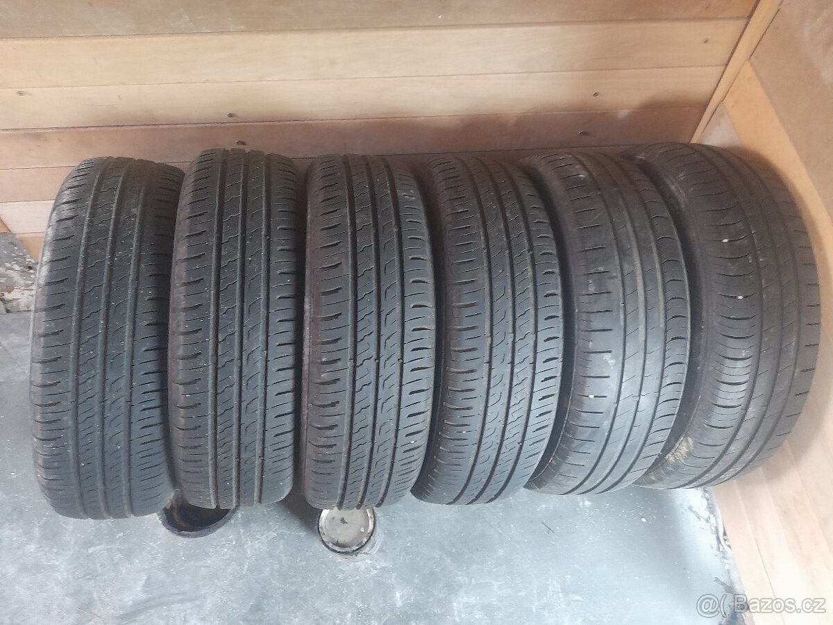 185/65R15 letni pneu - VÝBORNÝ STAV 6ks