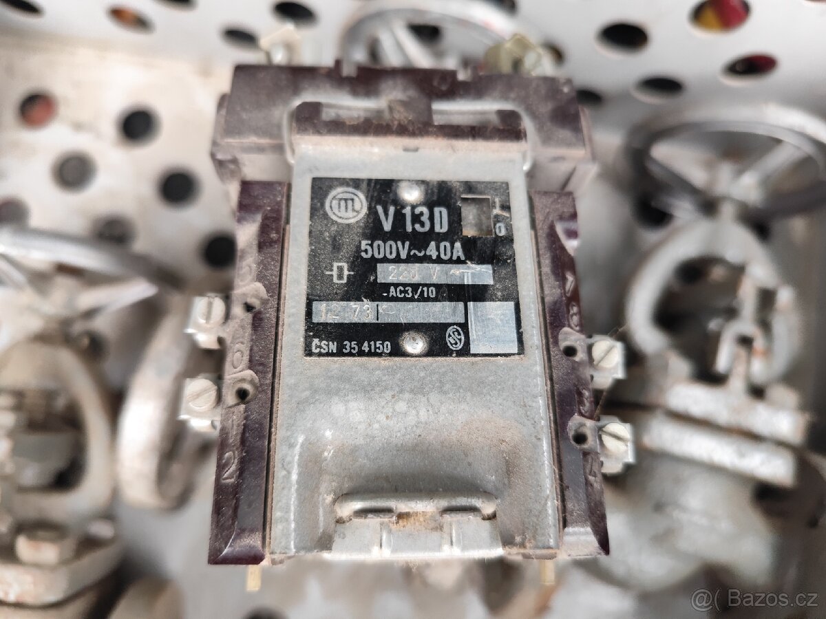 Stykač retro V 13D, 500V 40A