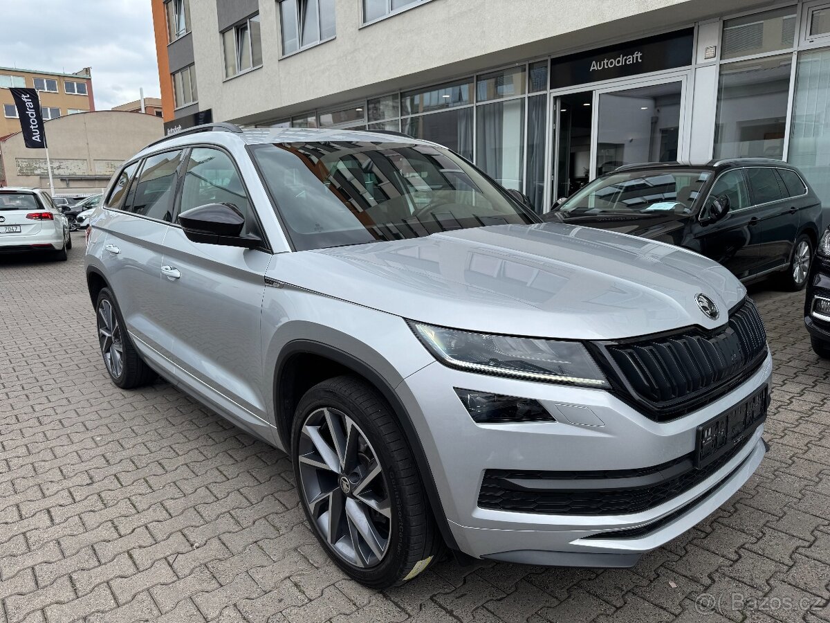 Škoda Kodiaq 2.0 TDI 110kW 4x4 DSG Sportline ACC Kamera DCC
