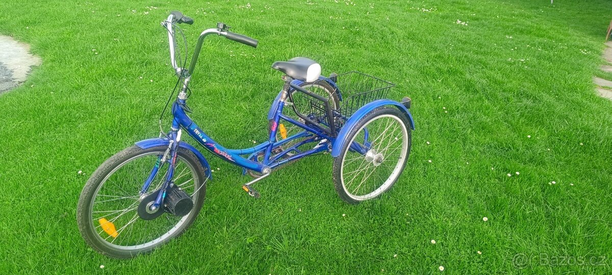 Elektrická tříkolka pro dospělé