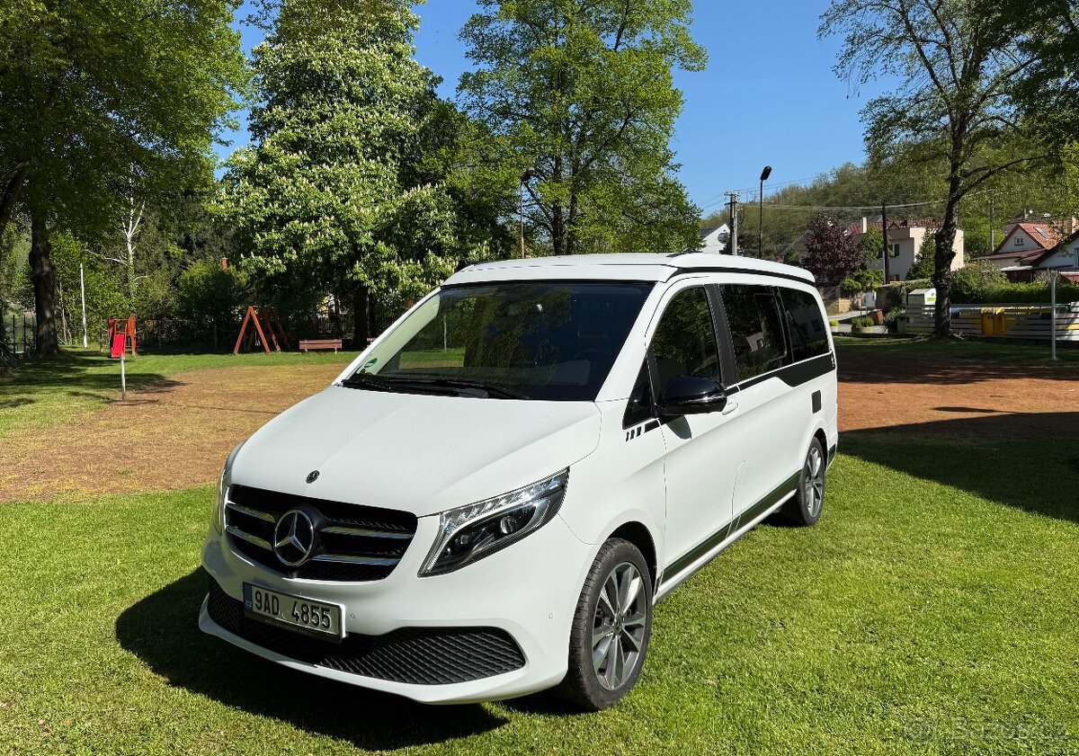 V - VCLASS MARCO POLO, 4MATIC, 04/2022, VÝBAVENÉ, ZÁRUKA