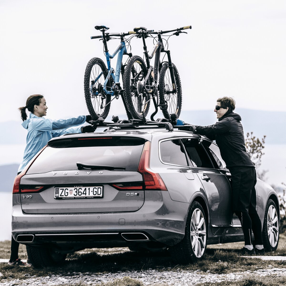 3x nový zabalený nosič Thule ProRide 598, sjednocený klíč