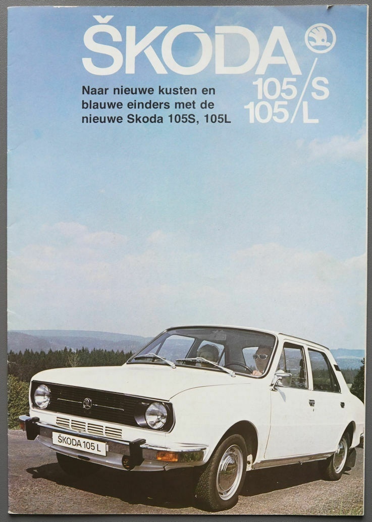Škoda 105 S/L 1977 - Prospekt.