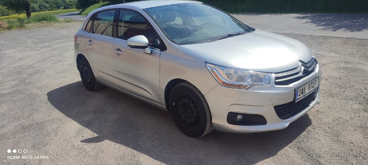 CITROEN C4 1.6HDI NOVÁ STK SERVISNÍ KNIHA PLATÍ DO SMAZÁNÍ