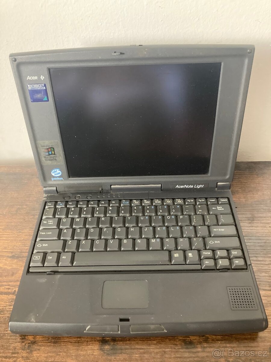 Historický notebook ACER NOTE Light - nezkoušený