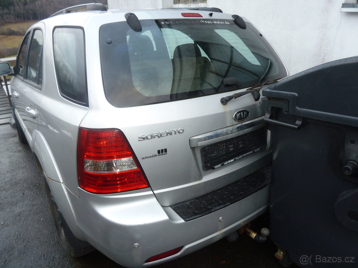 Kia Sorento CRDI,118Tkm,motor,převodovka a další prodej