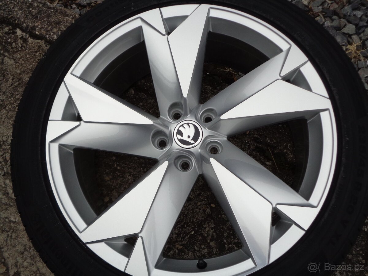 škoda kodiaq 20 alu kola 5x112 nový