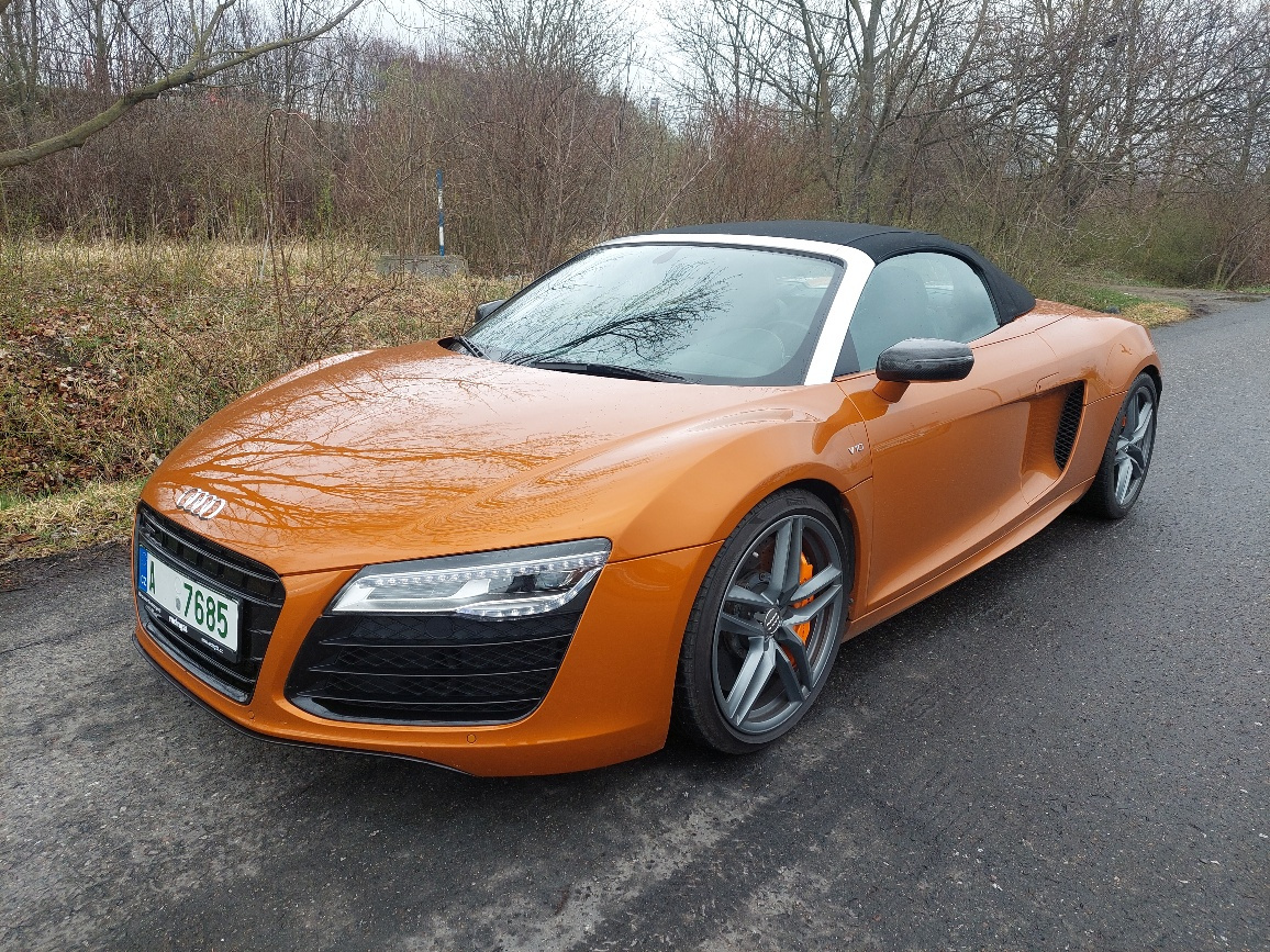Audi R8 Spyder V10 carbon, ceramic, odpočet