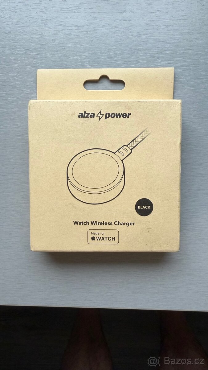 Nabíječka Apple Watch- Alza Power-černá