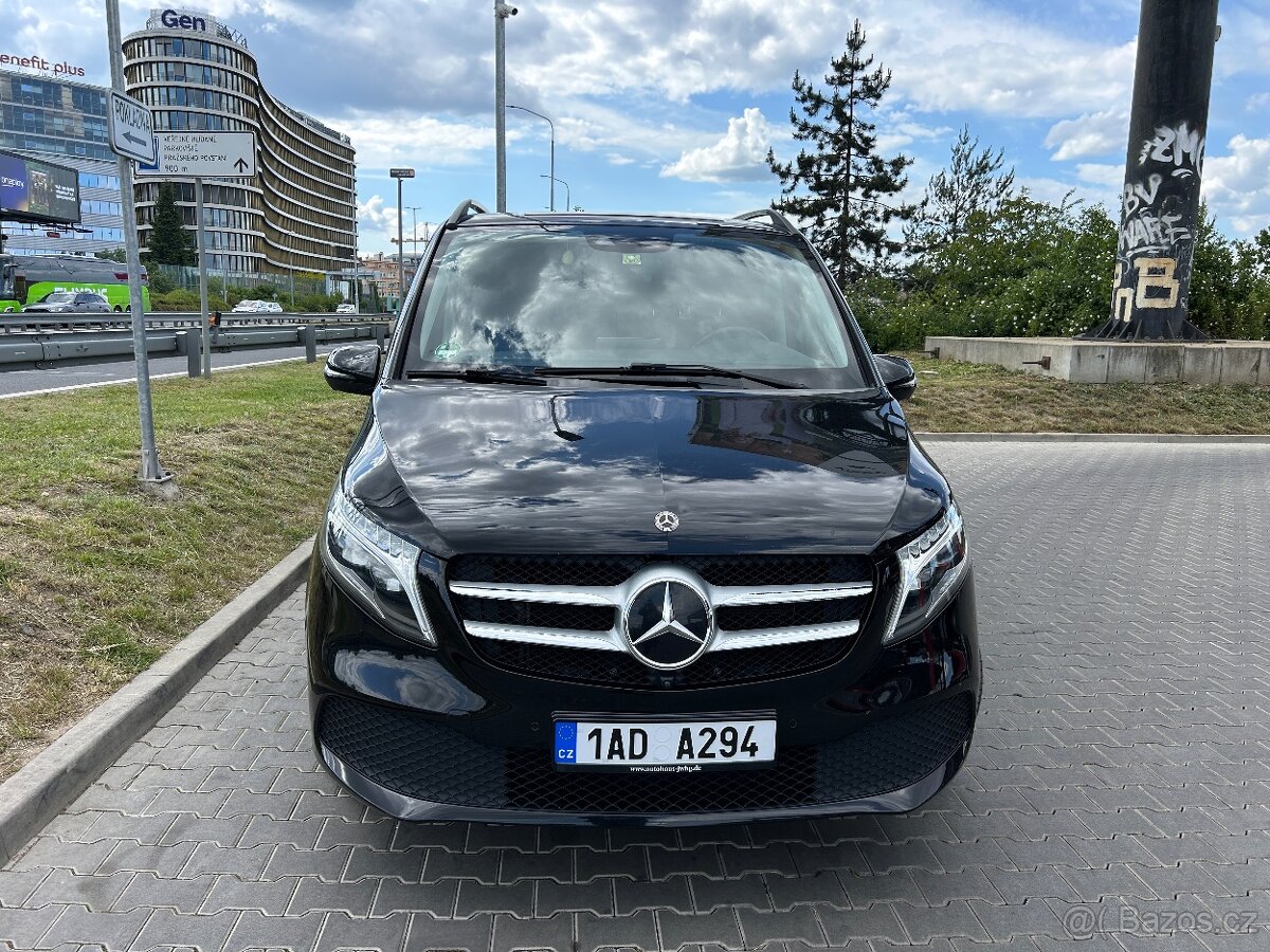 Mercedes-Benz V 220d, 4-MATIC, DPH KŮŽE, ADAPT. TEMPOMAT
