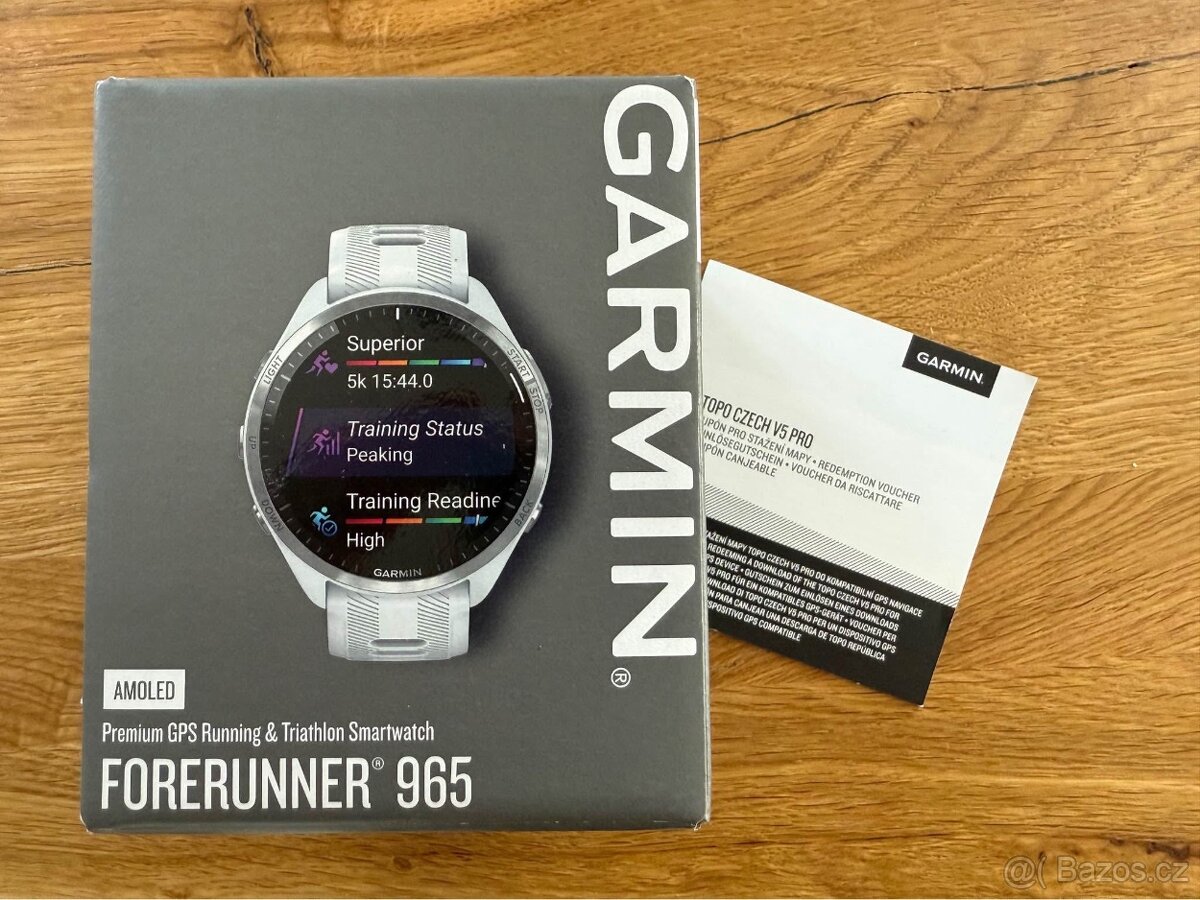 NOVÉ Garmin Forerunner 965-bílé