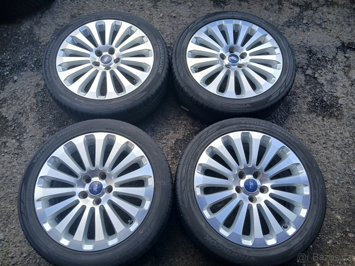 Prodám sadu Orig ALU kol Ford 205/55R17 letní