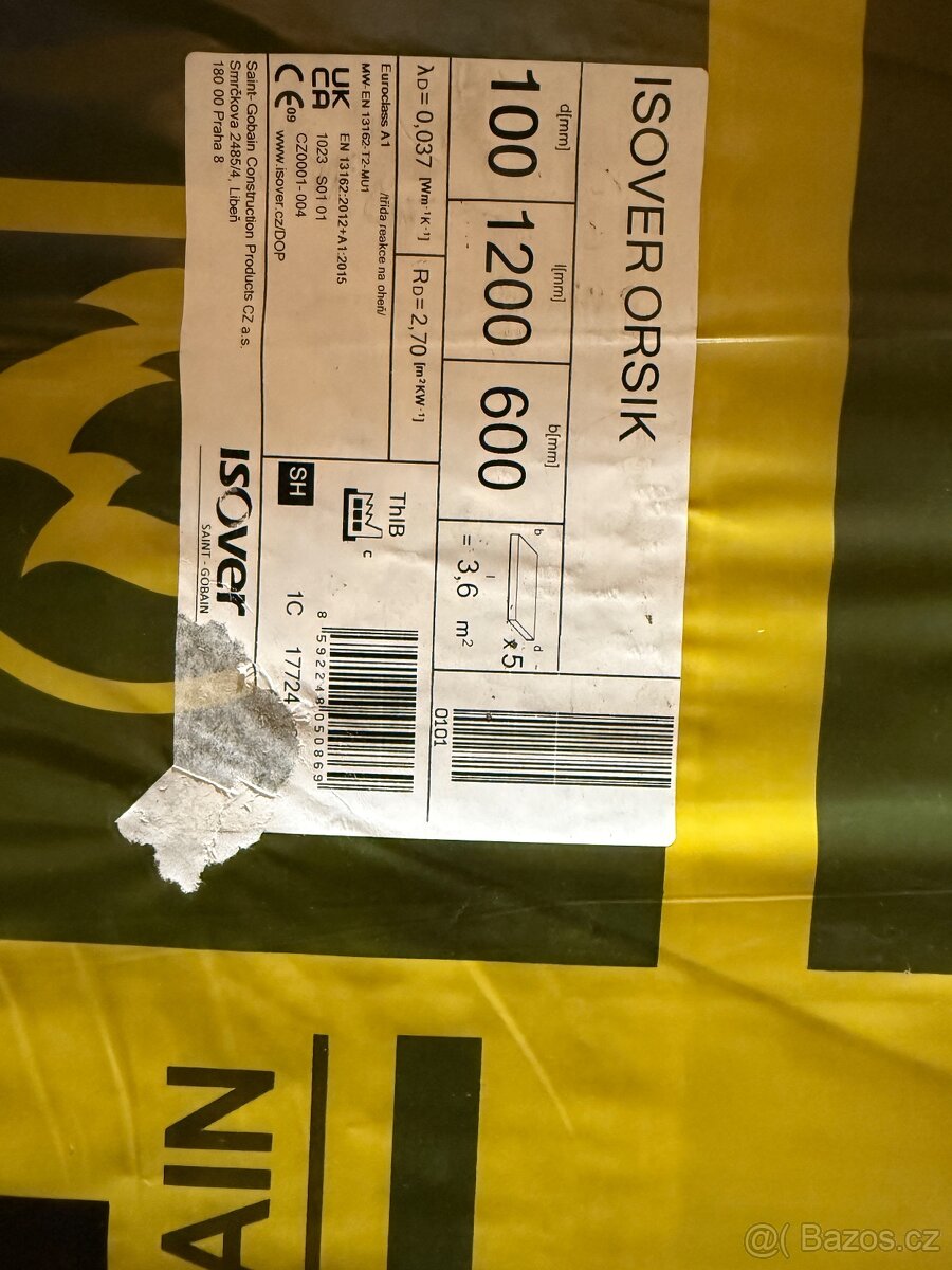 Vata ISOVER ORSIK 100 mm
