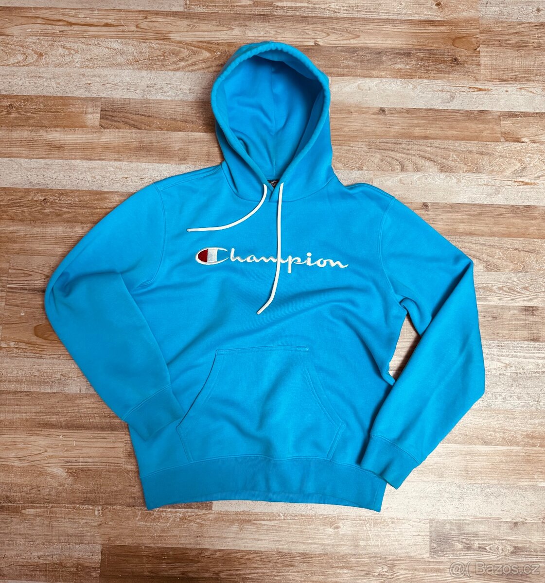 Modrá mikina „Champion”