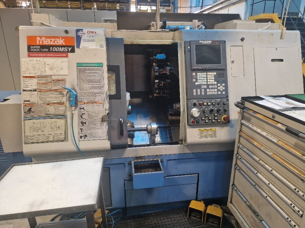 CNC soustruh MAZAK SQT 100 MSY