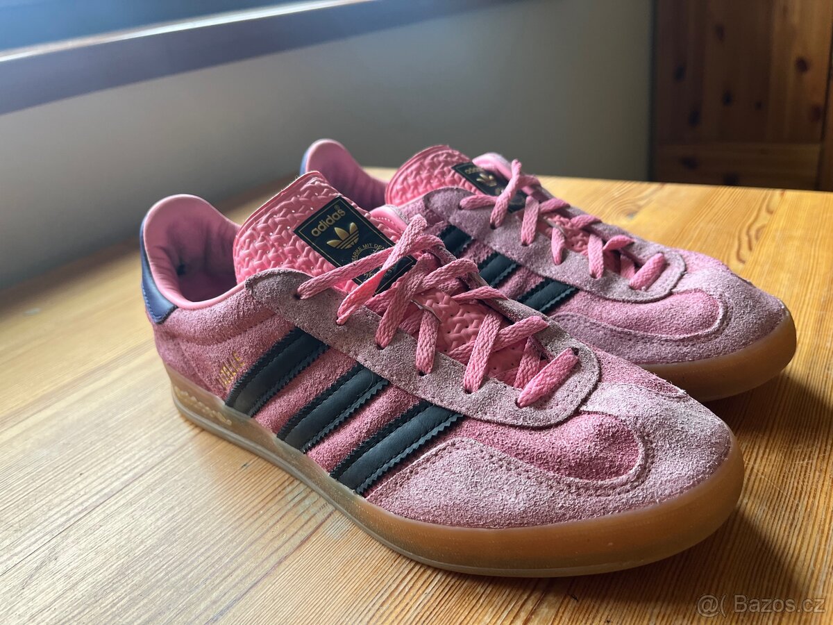 Adidas růžové boty Gazelle