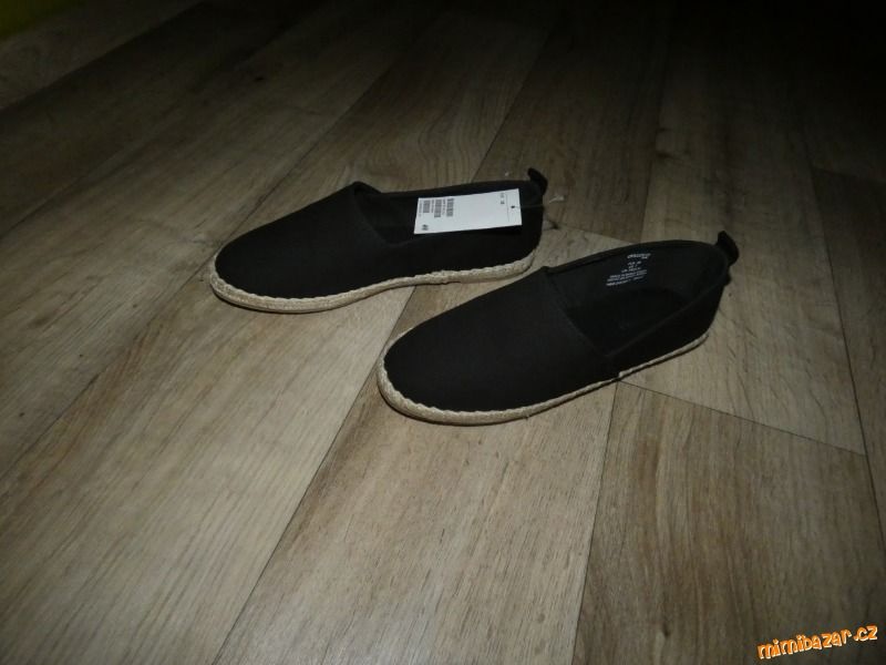 Nové espadrilky, vel. 38, zn. HaM