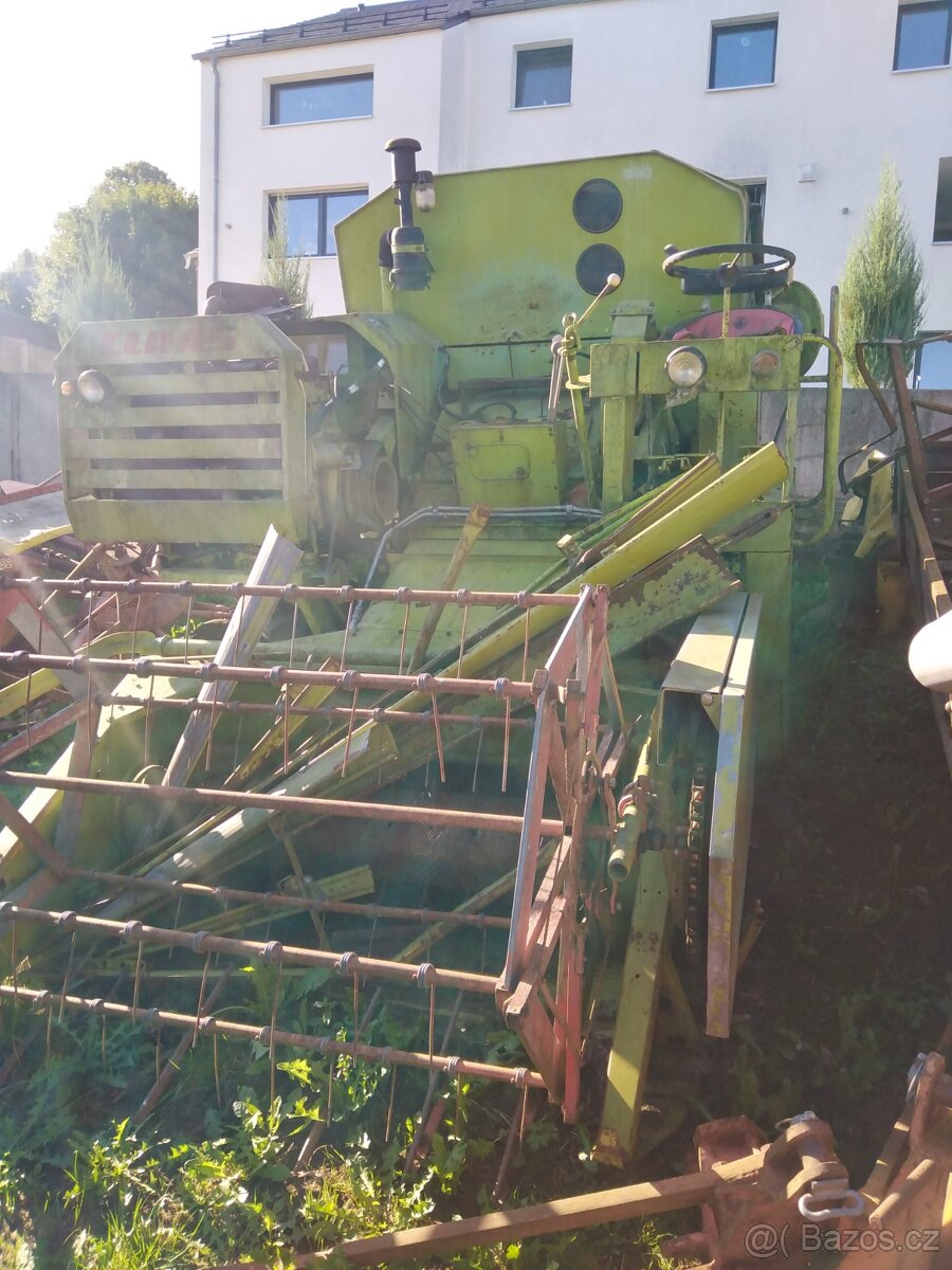 Obilny kombajn claas