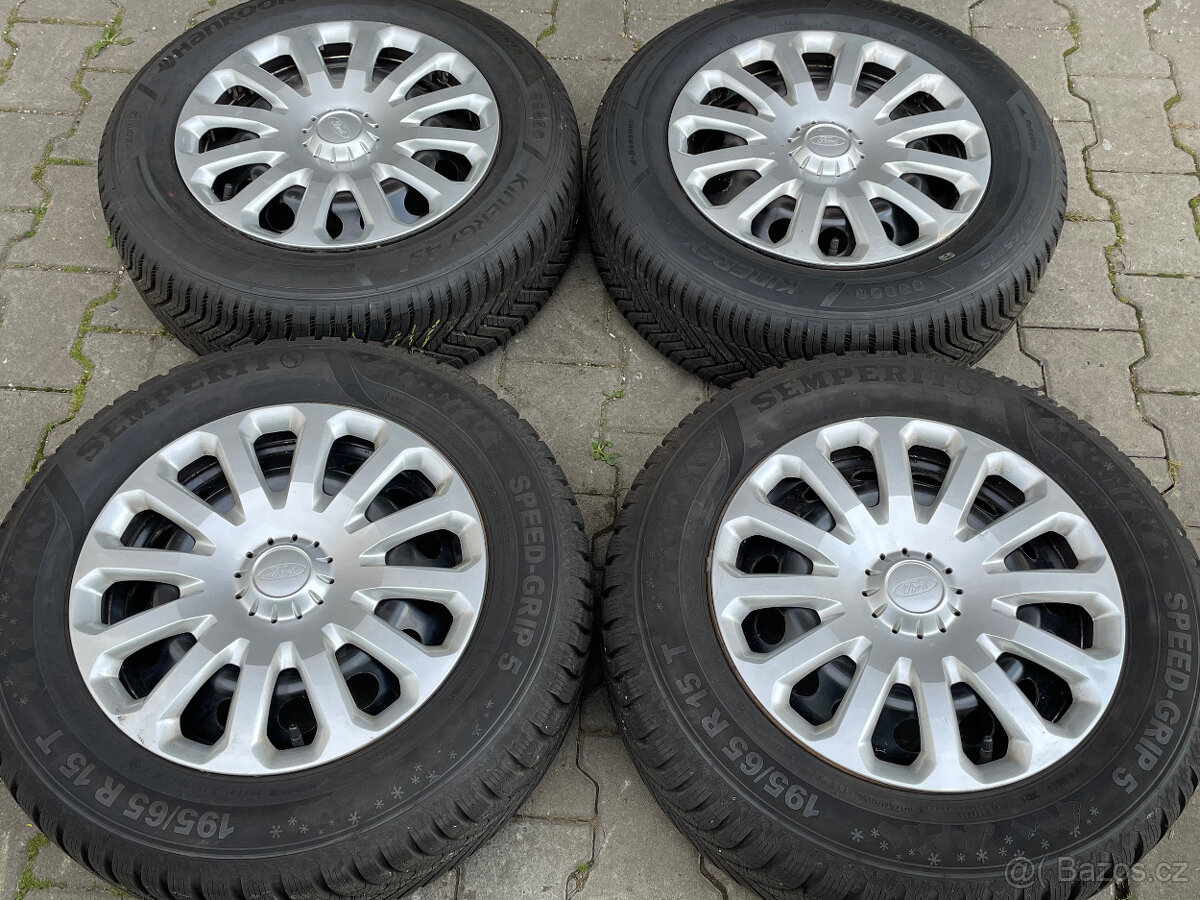Zimní sada 4x108 Ford B-Max 195/65 R15 včetně TPMS