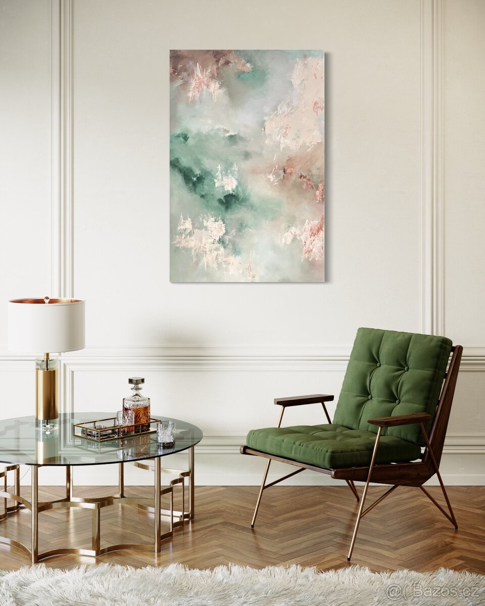 Abstraktní obraz Benátky 120x80cm