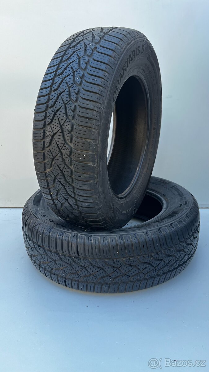 2x zimní pneu - 195/65 R15 91H - BARUM - 7mm