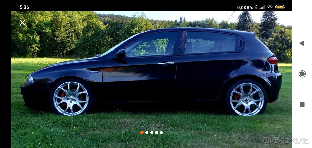 ALU kola Alfa Romeo