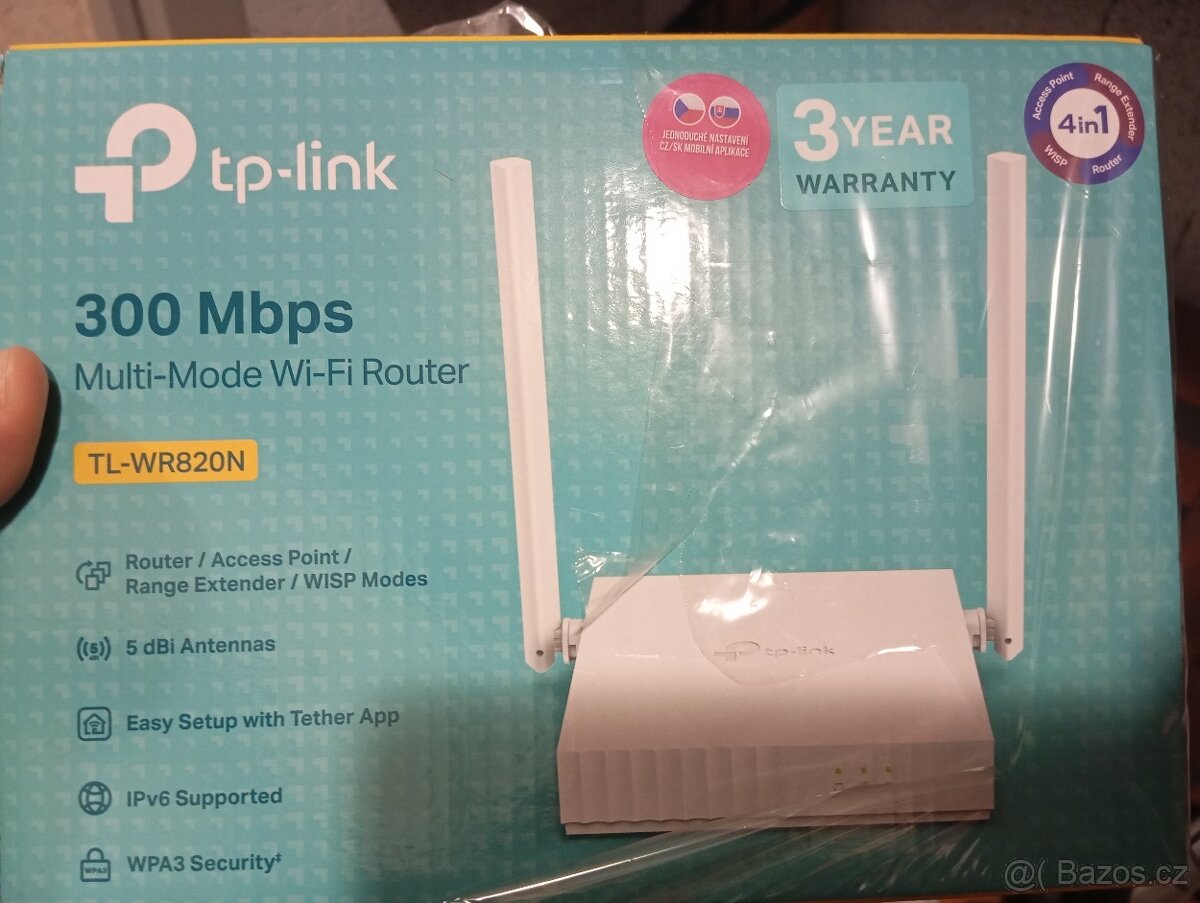 Prodám nerozbalený TP- Link WiFi router