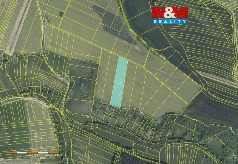 Prodej pole, 18339 m², Částkov